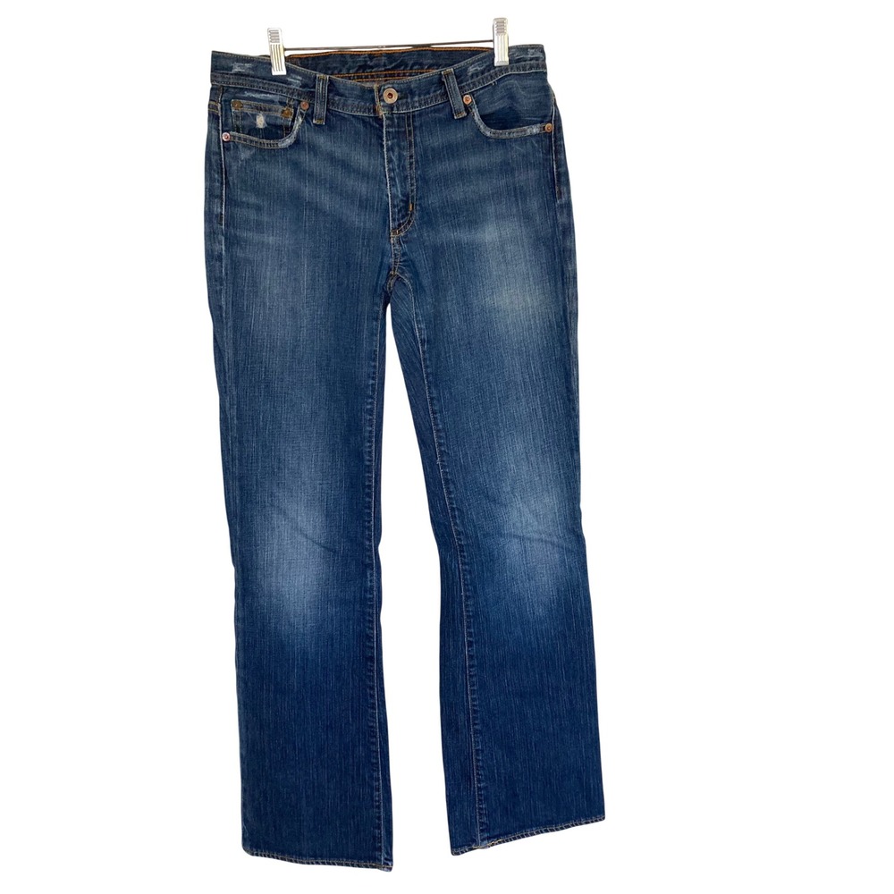 Polo Jeans Co Ralph Lauren Kelly Jean Low Rise Stretch Blue Denim Size 10/34